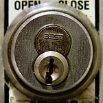 Open Closed lock photo