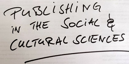 Publishing in the Social Sciences and Cultural Sciences