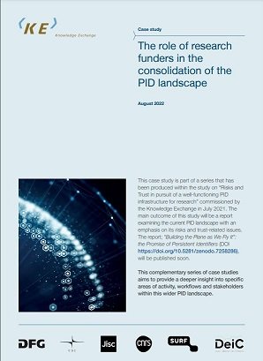 The role of research funders in the consolidation of the PID landscape
